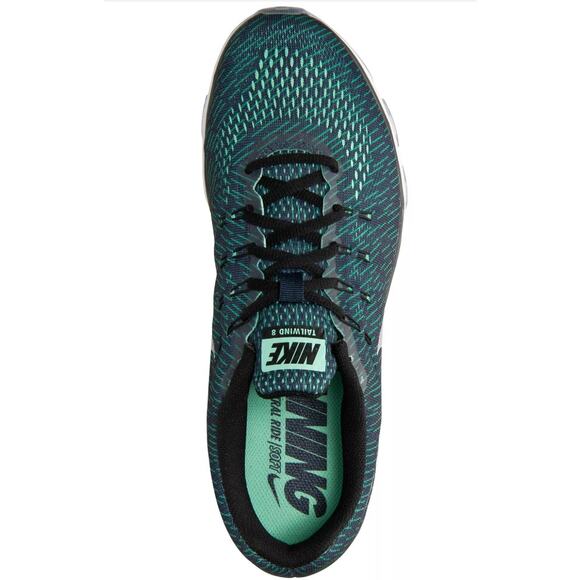 Nike Mens Air Max Tailwind 8 Print Running Sneakers Blue Green Size 11.5 - Picture 2 of 14